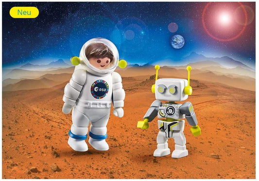 PLAYMOBIL® 70991 DuoPack ESA Astronaut und ROBert