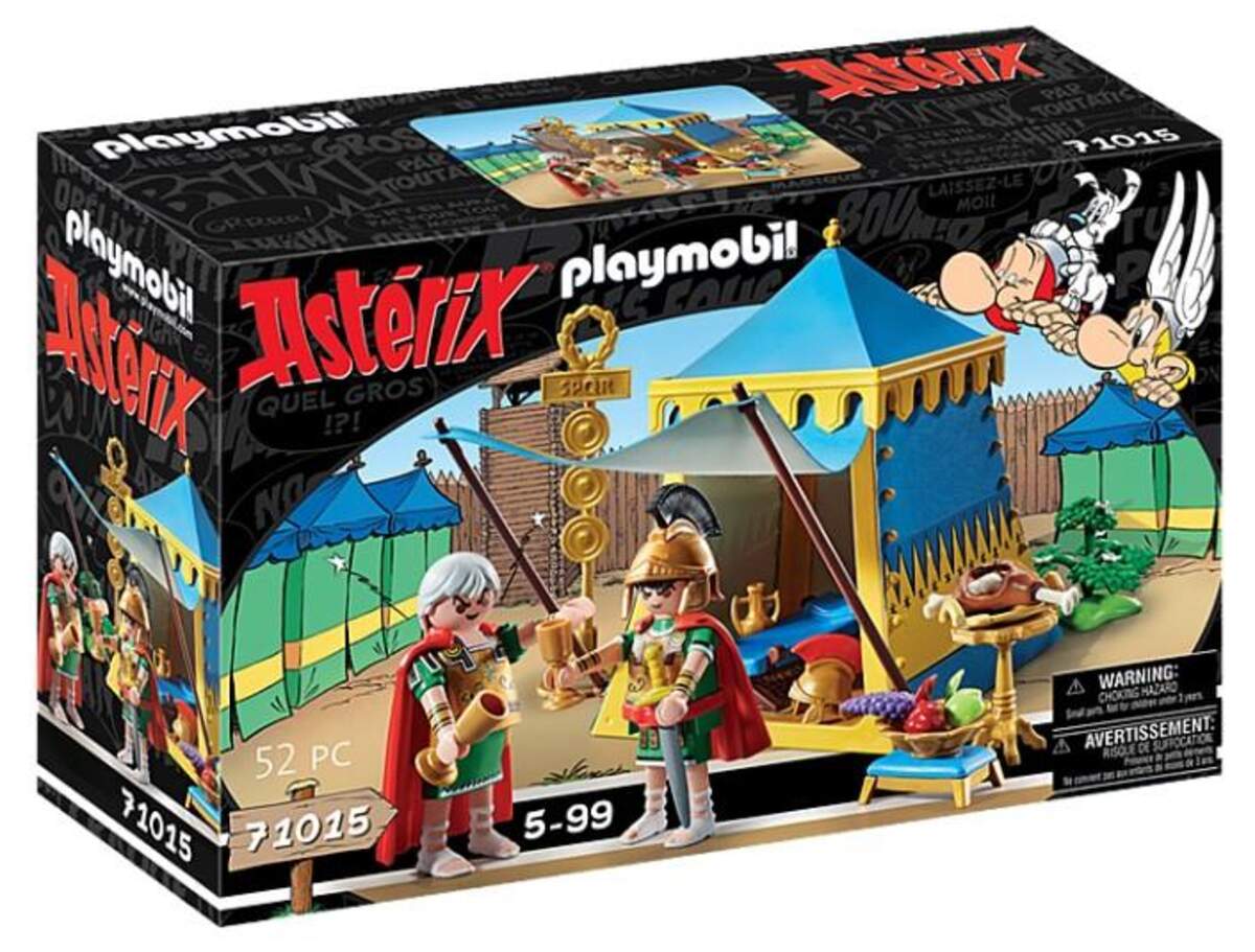 PLAYMOBIL® 71015 Asterix: Anführerzelt mit Generälen