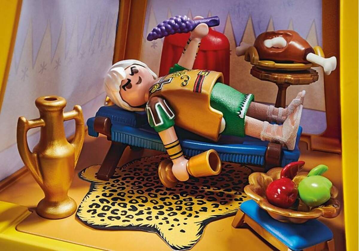 PLAYMOBIL® 71015 Asterix: Anführerzelt mit Generälen