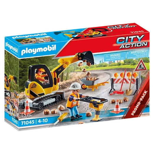 PLAYMOBIL® 71045 City Action - Straßenbau