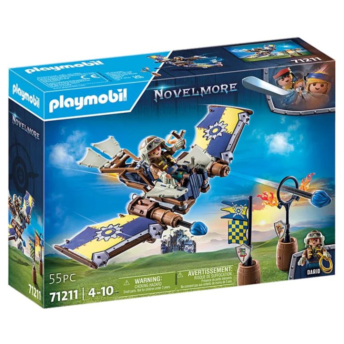 PLAYMOBIL® 71211 Novelmore - Darios Fluggleiter