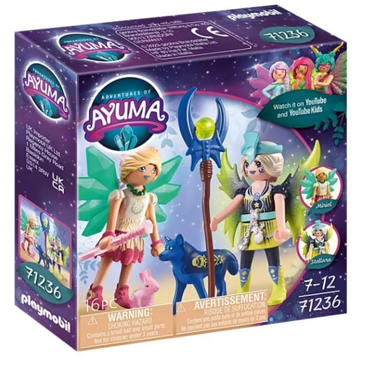 PLAYMOBIL® 71236 Adventures of Ayuma - Crystal- und Moon Fairy mit Seelentieren