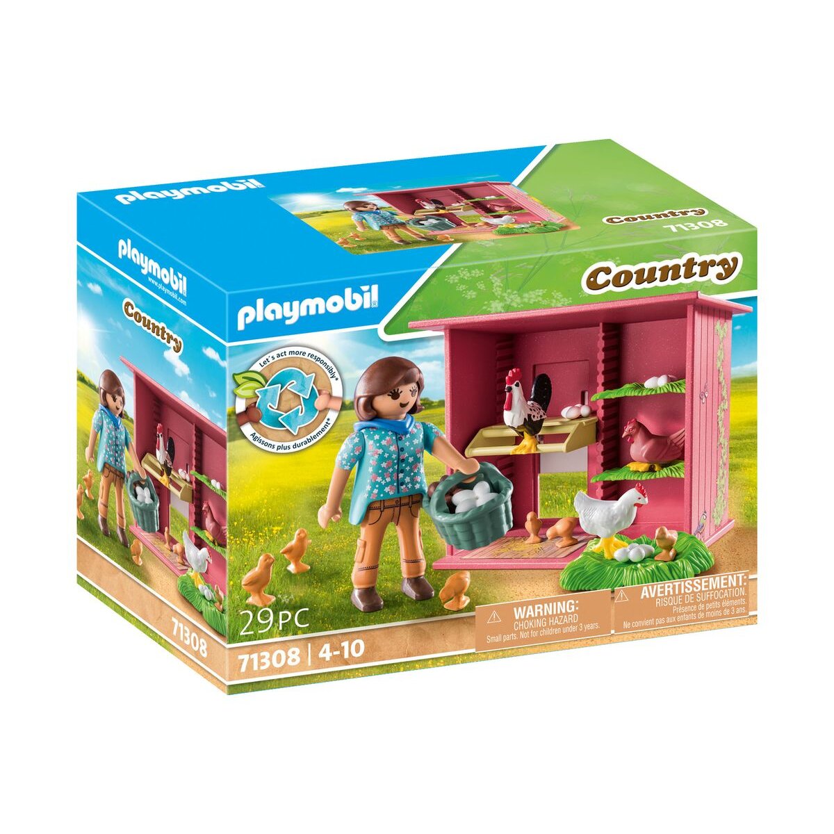 PLAYMOBIL® 71308 Country - Hühner mit Küken