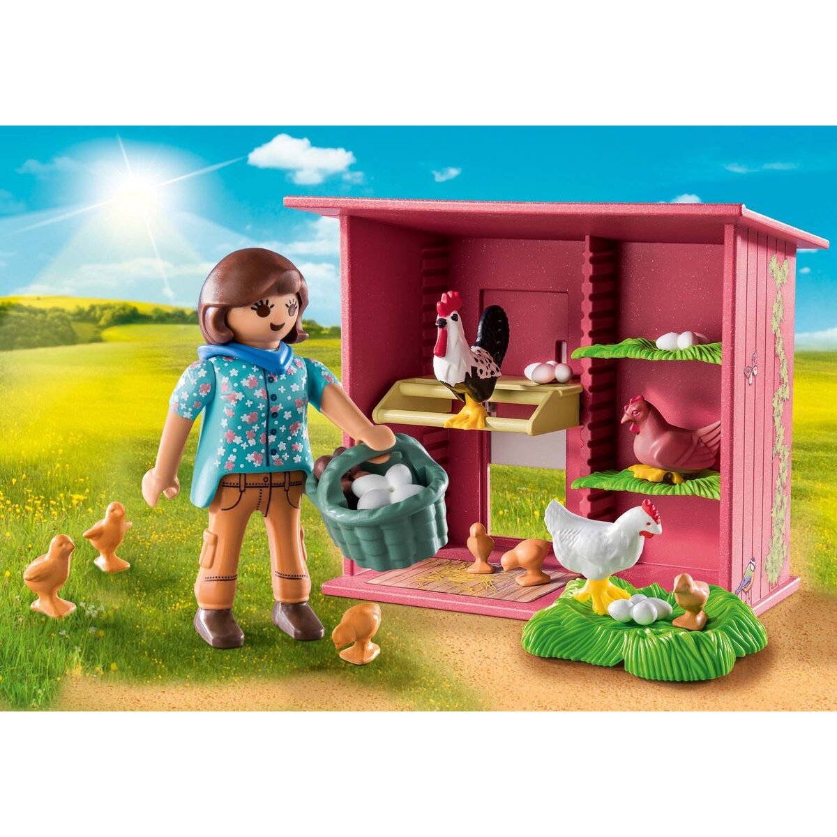 PLAYMOBIL® 71308 Country - Hühner mit Küken