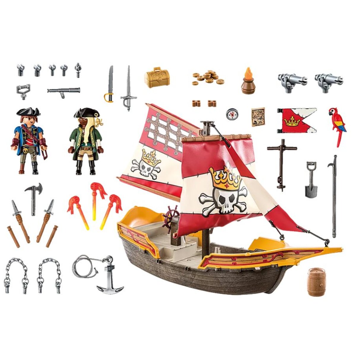 PLAYMOBIL® 71418 Pirates - Kleines Piratenschiff