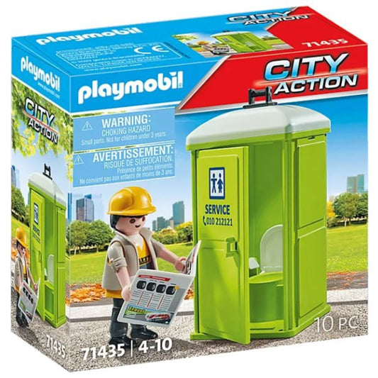 PLAYMOBIL® 71435 City Action - Mobile Toilette