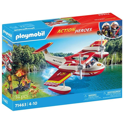 PLAYMOBIL® 71463 Act!on Heros - Feuerwehrflugzeug mit Löschfunktion