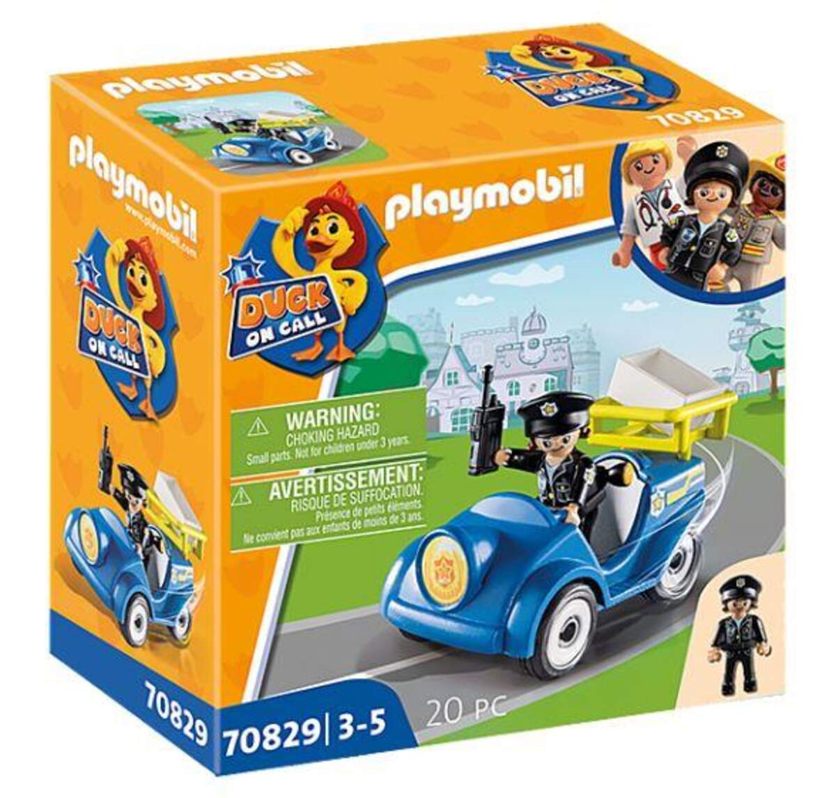 PLAYMOBIL® DUCK ON CALL 70829 Mini-Auto Polizei