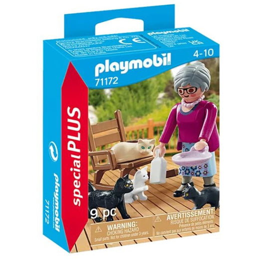 PLAYMOBIL® 71172 special PLUS - Oma mit Katzen