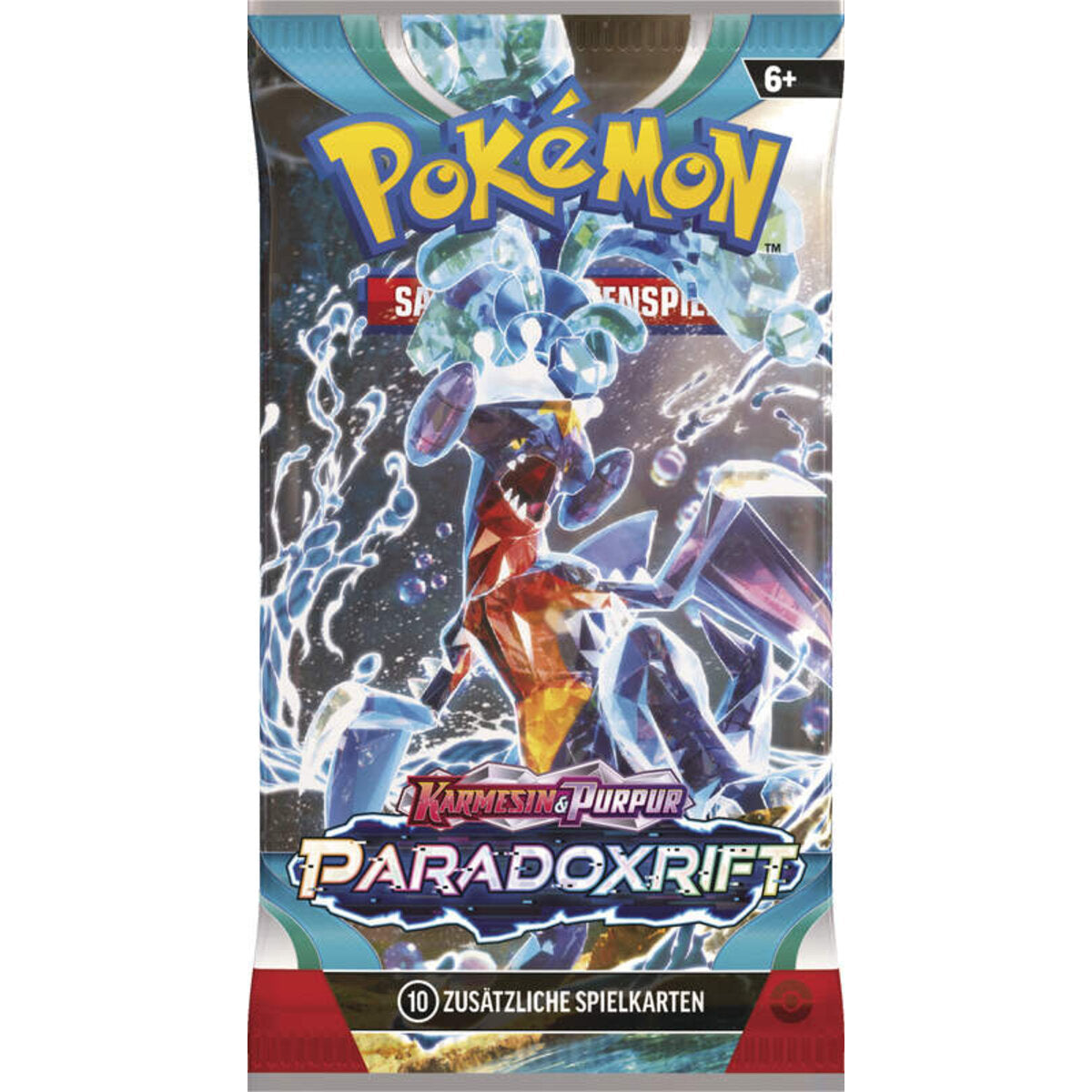 Pokemon Karmesin & Purpur - Paradoxrif Booster, 1 Stück, 4-fach sortiert
