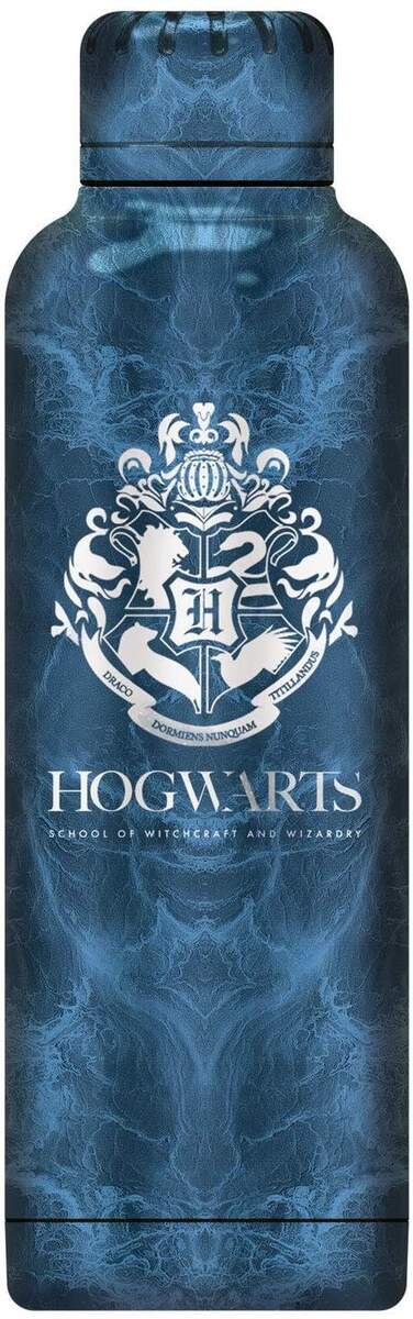 p:os Trinkflasche mit Harry Potter Motiv, aus Edelstahl, doppelwandig, 515 ml