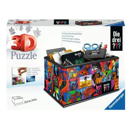 Ravensburger 3D Puzzle Aufbewahrungsbox Die drei ???, 216 Teile