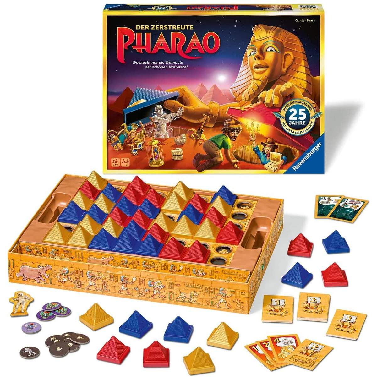 Ravensburger Der zerstreute Pharao - 25 Jahre Jubiläumsausgabe