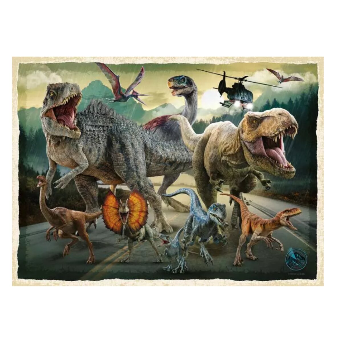 Ravensburger Kinderpuzzle-Jurassic World, 200 Teile