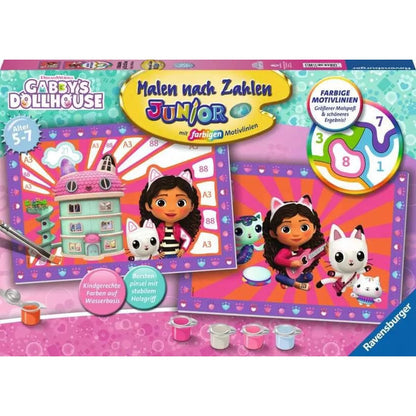 Ravensburger Malen nach Zahlen - Gabbys Dollhouse