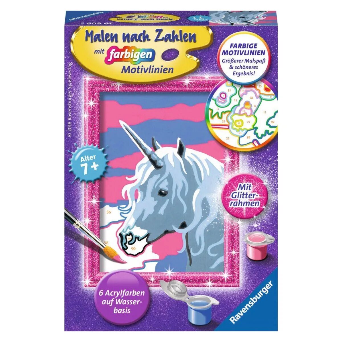 Ravensburger Malen nach Zahlen Einhorn