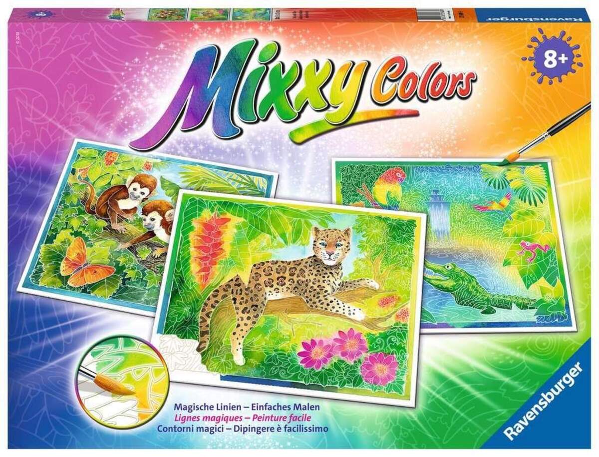 Ravensburger Mixxy Colors Exotische Tiere  