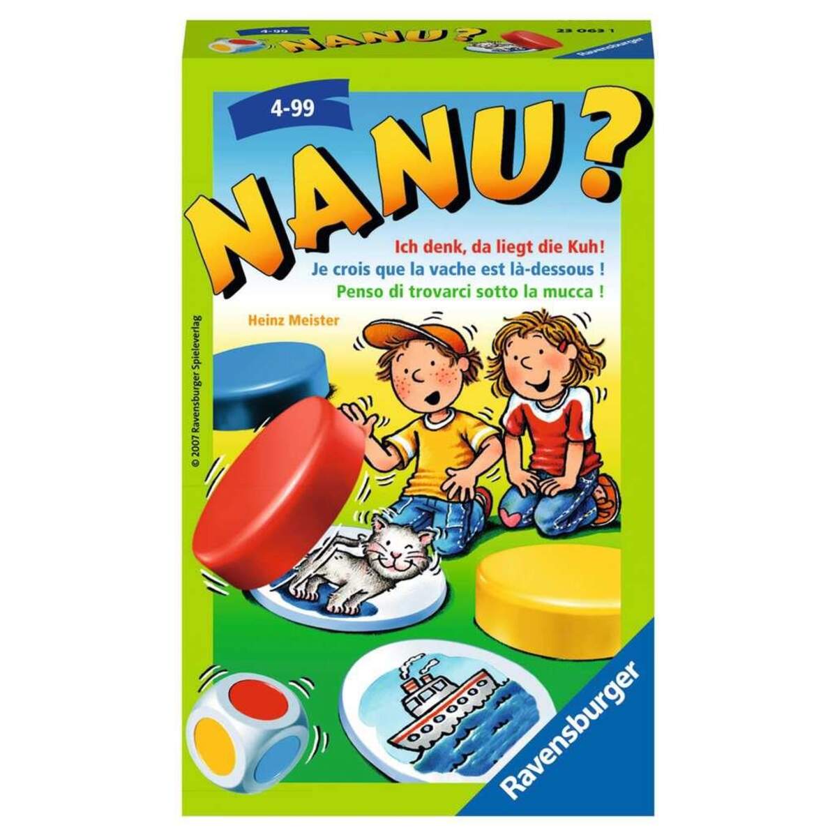 Ravensburger Nanu? Ich denk da liegt die Kuh