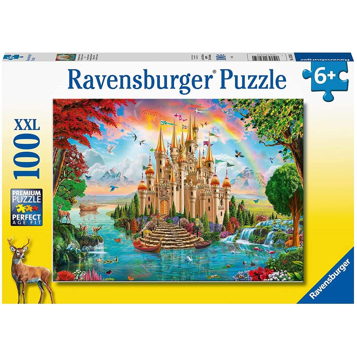 Ravensburger Puzzle - Märchenhaftes Schloss, 100 Teile