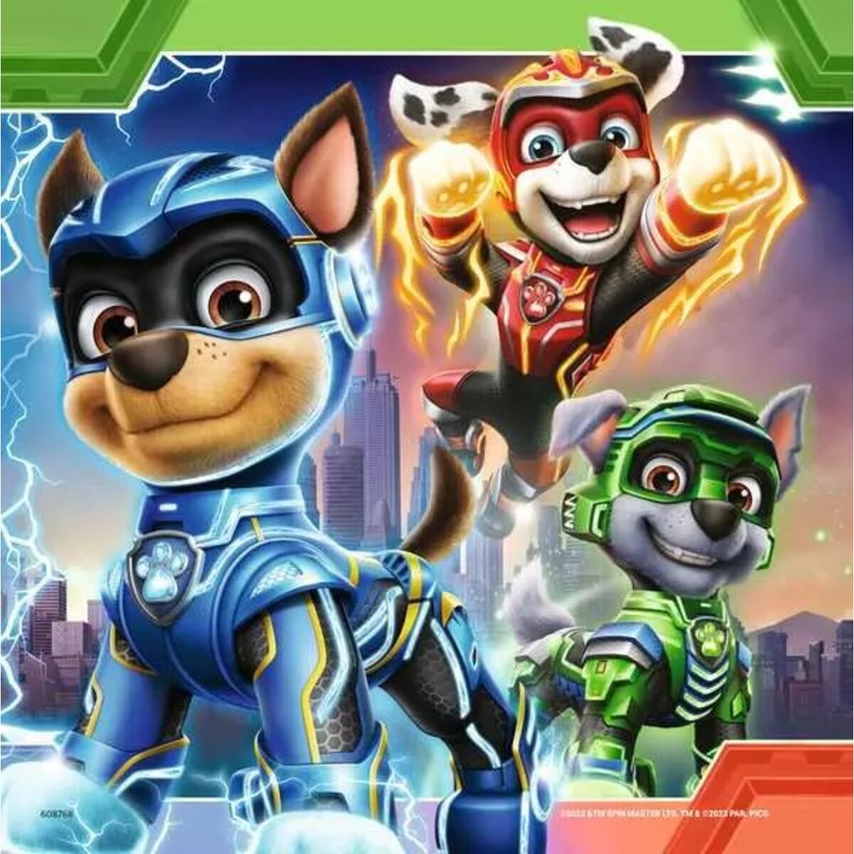 Ravensburger Puzzle - PAW Patrol: The Mighty Movie, 3 x 49 Teile