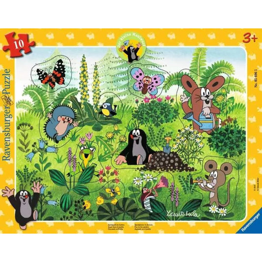 Ravensburger Puzzle - Spielspaß im Garten, 10 Teile