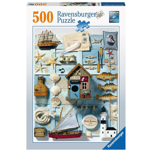 Ravensburger Puzzle 16588 - Maritimes Flair - 500 Teile