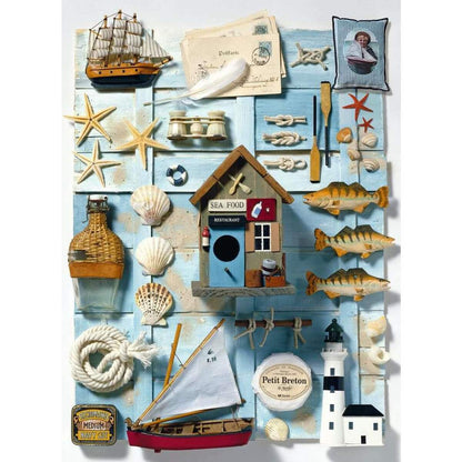 Ravensburger Puzzle 16588 - Maritimes Flair - 500 Teile