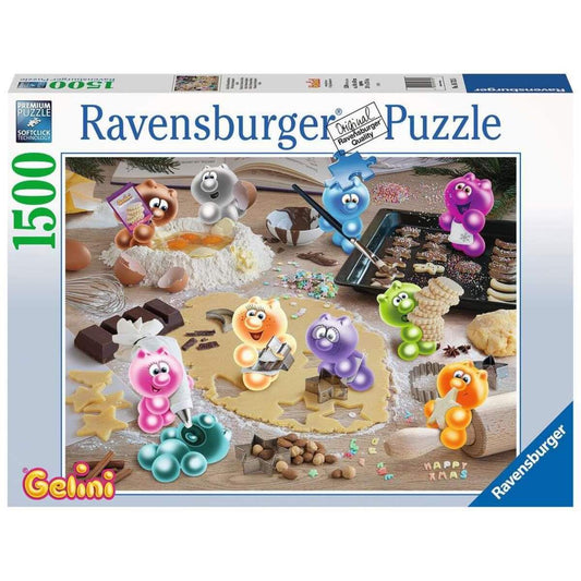 Ravensburger Puzzle 16713 - Gelinis Weihnachtsbäckere, 1500 Teile