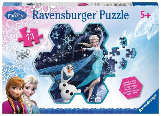 Ravensburger Puzzle - Disney Frozen Elsas Schneeflocke, 73 Teile