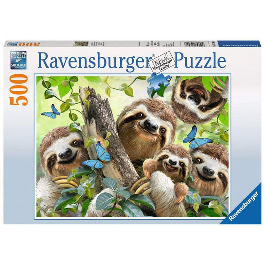 Ravensburger Puzzle Faultier Selfie 500 Teile