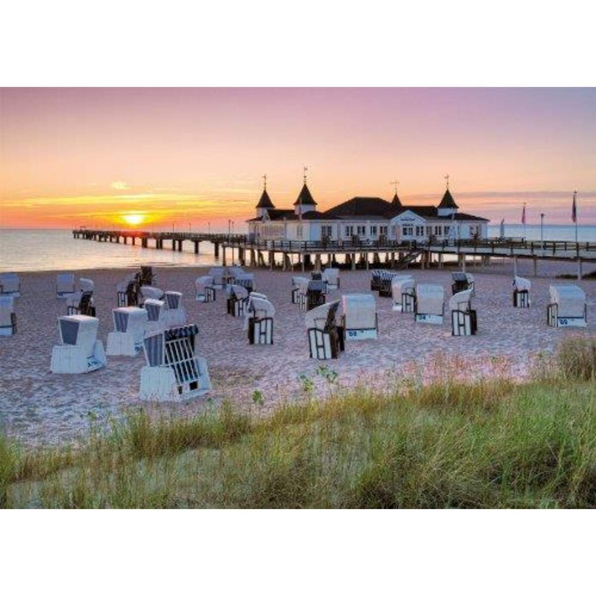 Ravensburger Puzzle Ostseebad Ahlbeck Usedom, 1000 Teile