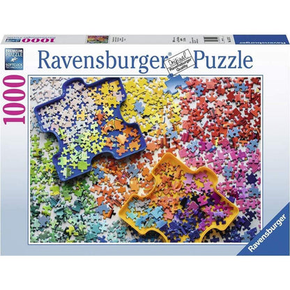 Ravensburger Puzzle Viele bunte Puzzleteile, 1000 Teile