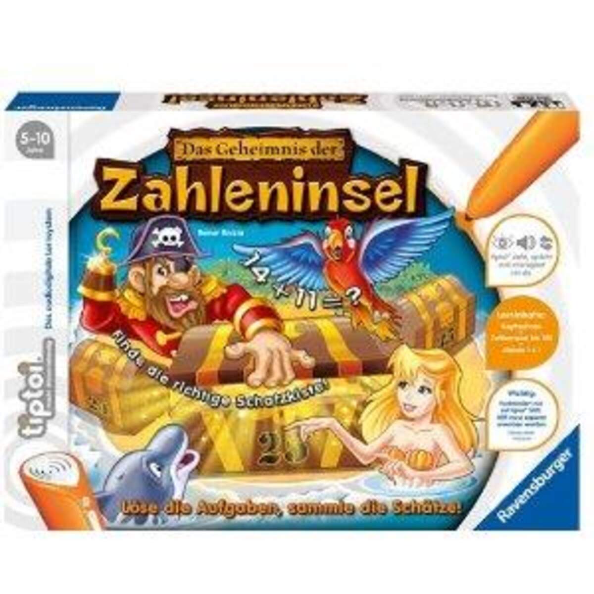 Ravensburger tiptoi Das Geheimnis der Zahleninsel