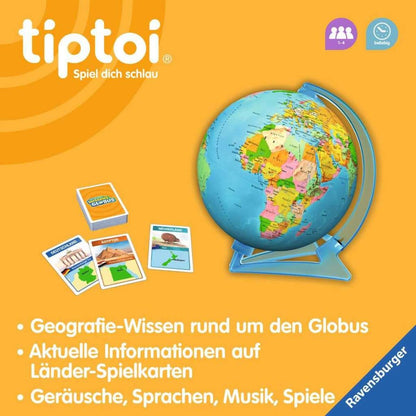 Ravensburger tiptoi® Der interaktive Wissens-Globus