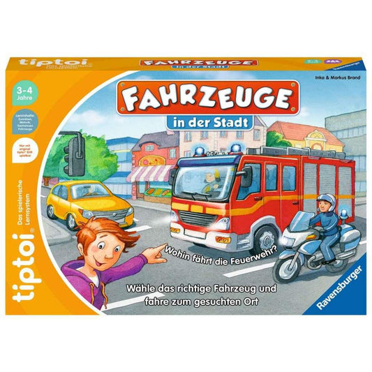 Ravensburger tiptoi Fahrzeuge in der Stadt - Lernspiel