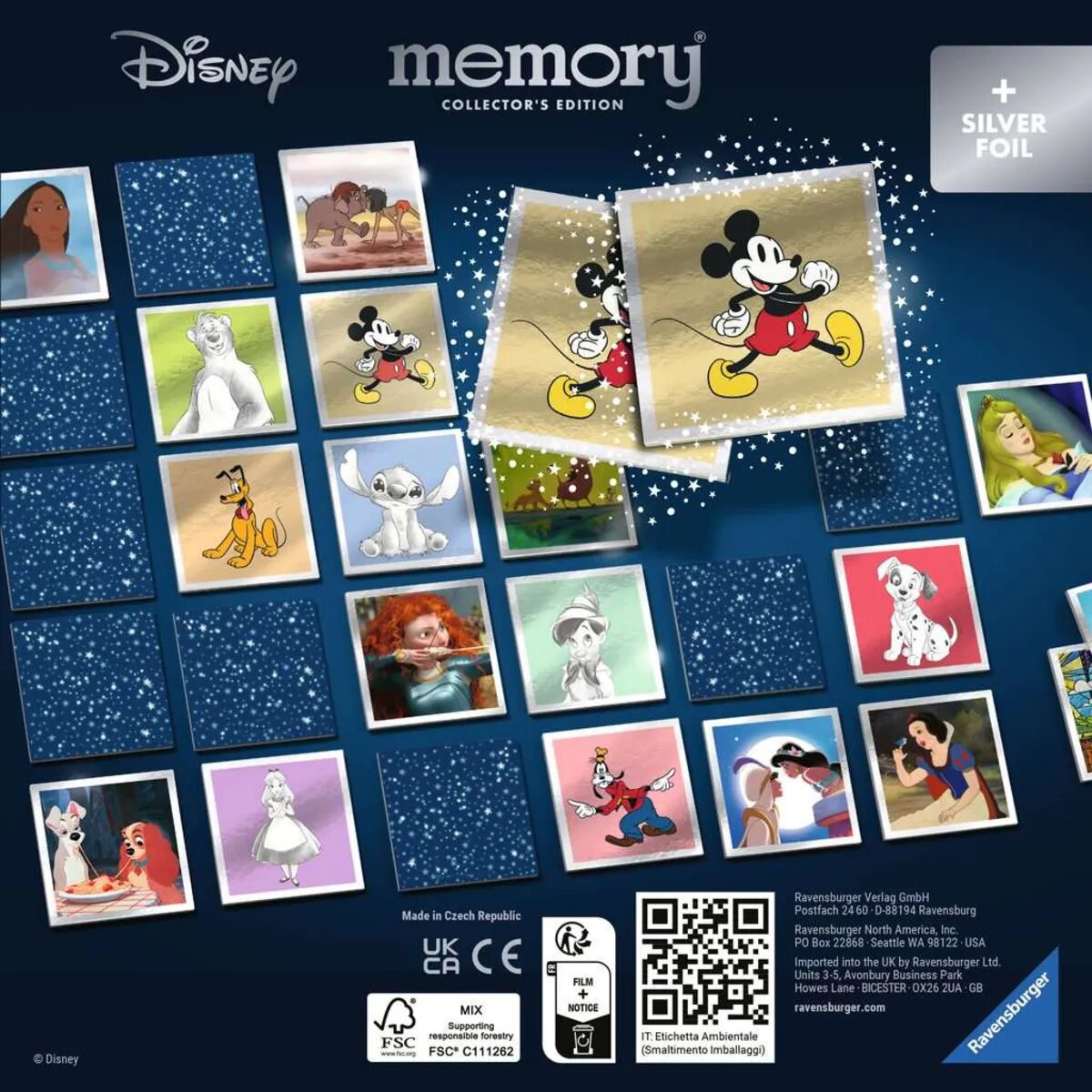 Ravensburger Walt Disney Collectors memory