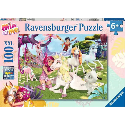 Ravensburger XXL Puzzle - Wahre Einhorn-Freundschaft, 100 Teile