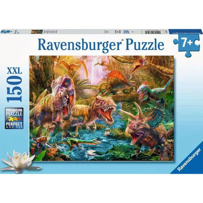 Ravensburger XXL Puzzle - Versammlung der Dinosaurier, 150 Teile