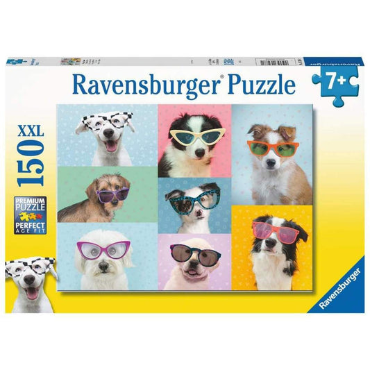 Ravensburger XXL Puzzle - Witzige Hunde, 150 Stück