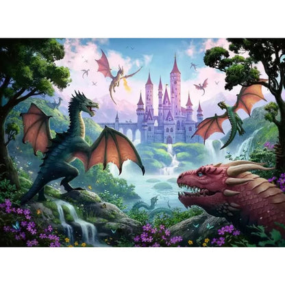 Ravensburger XXL Puzzle - Magischer Drache, 300 Teile