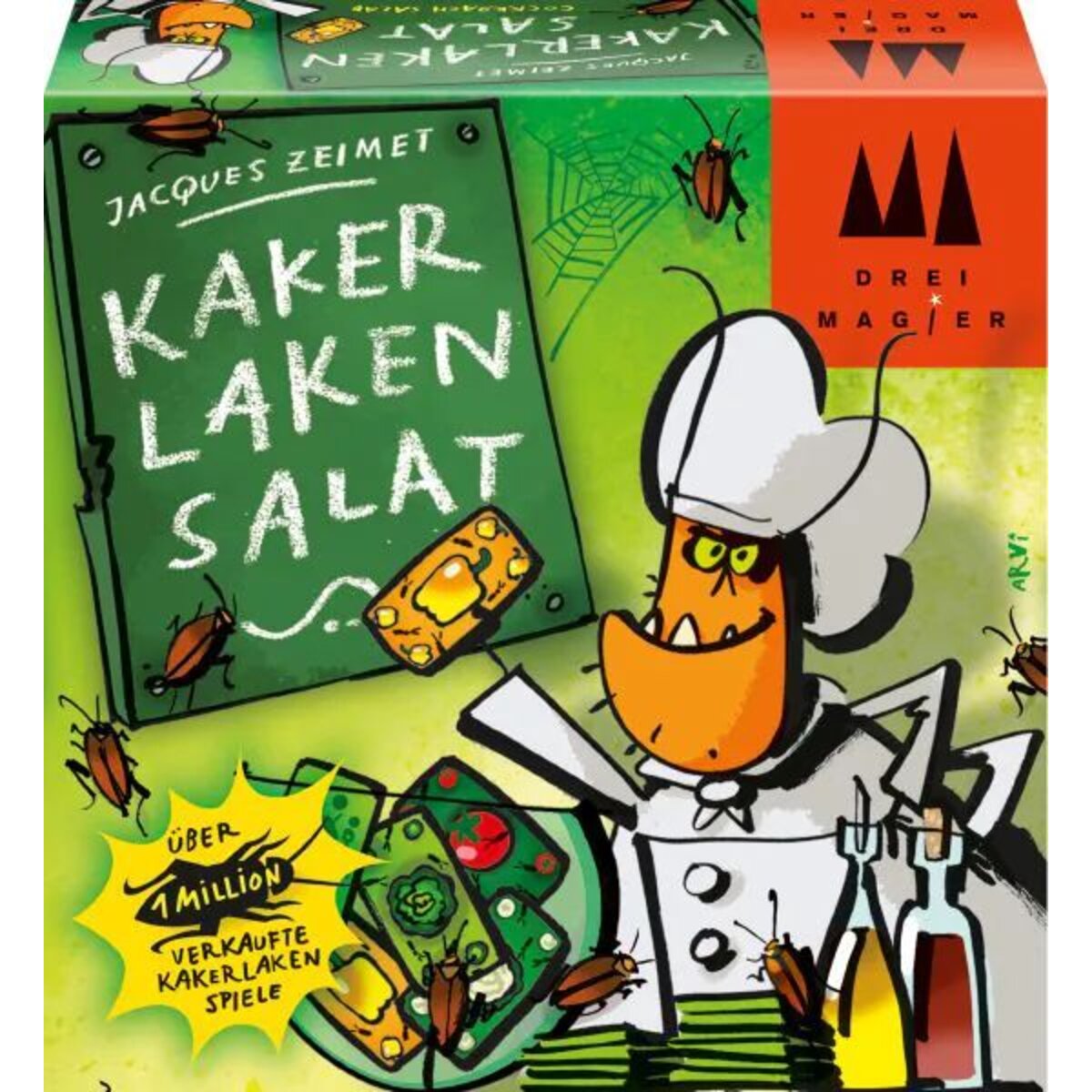 Schmidt Spiele Drei Magier®: Kakerlaken-Salat