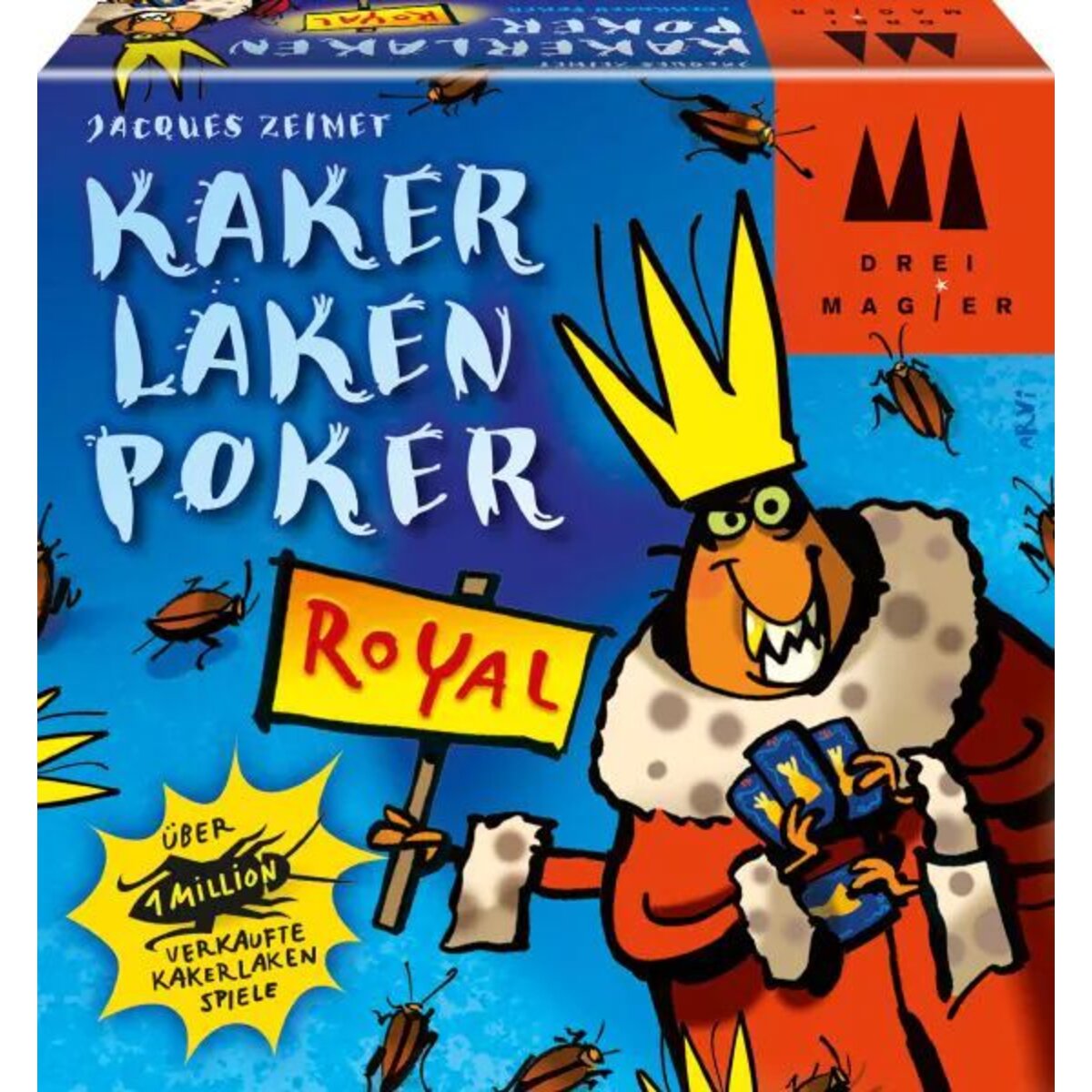 Schmidt Spiele Drei Magier®: Kakerlakenpoker Royal