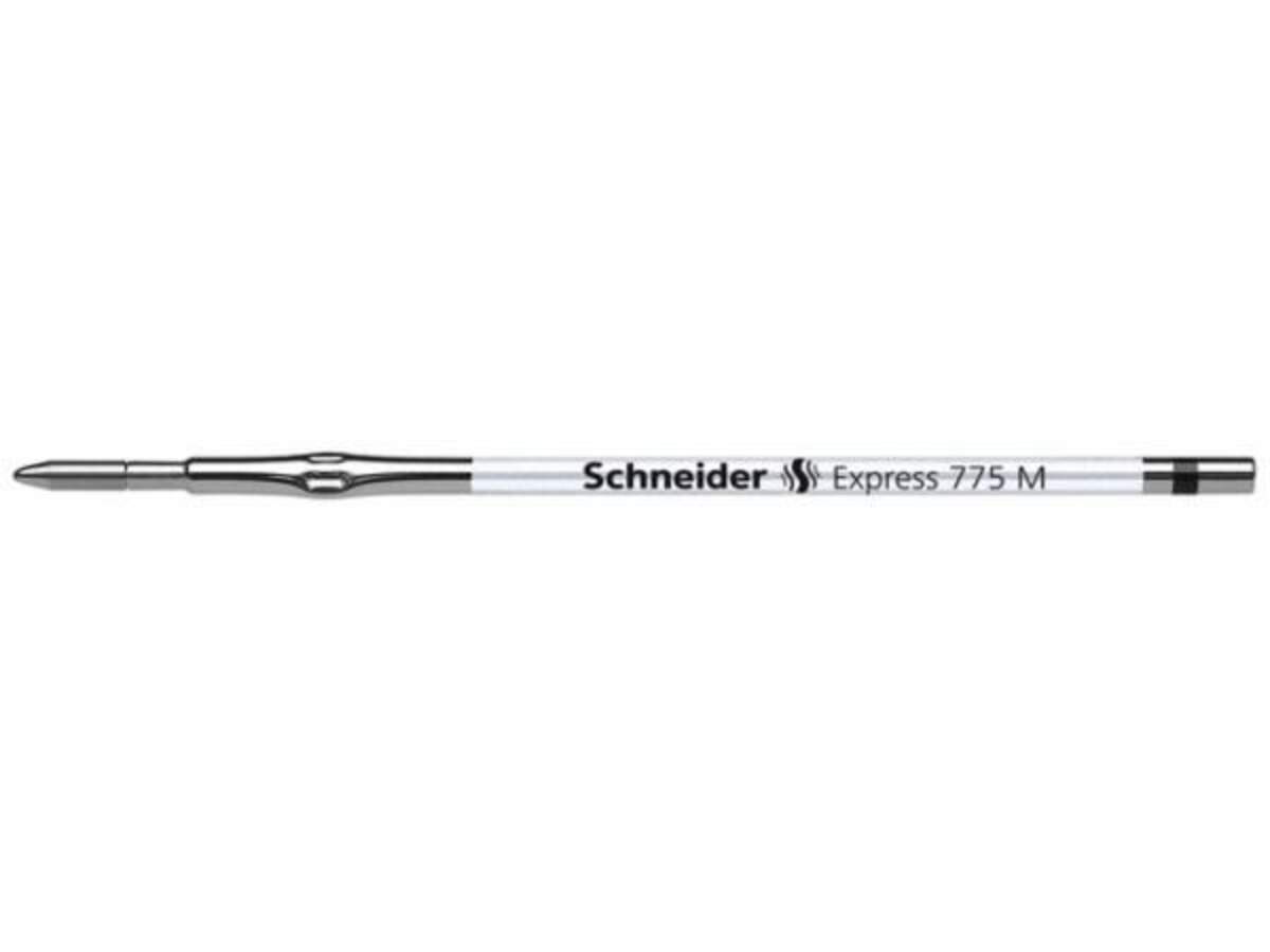Schneider 7761 -Kugelschreibermine EXPRESS 775 M, schwarz, ISO 12757-2 H dokumentenecht