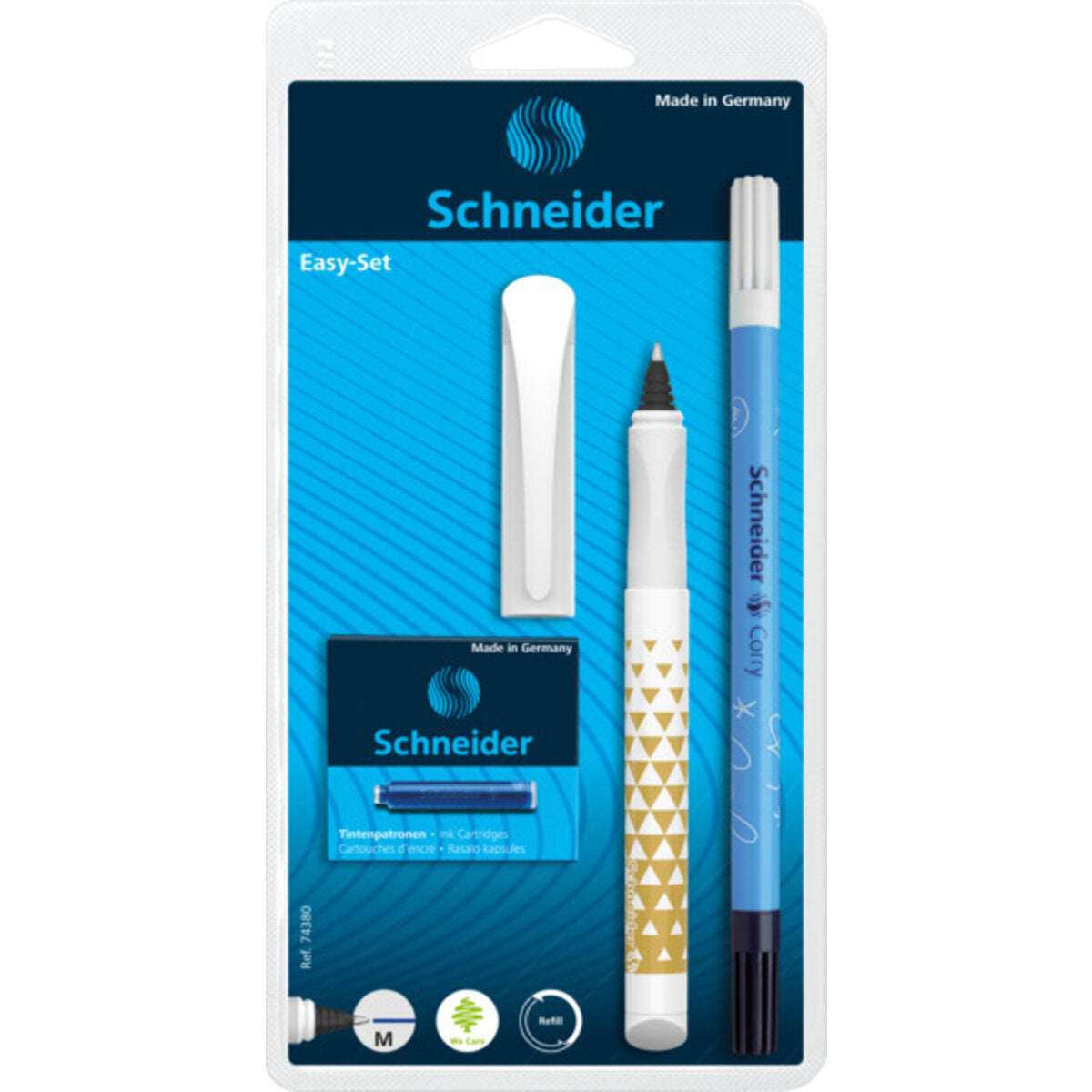 Schneider Patronenroller Easy Ball, 1 Packung, 2-fach sortiert