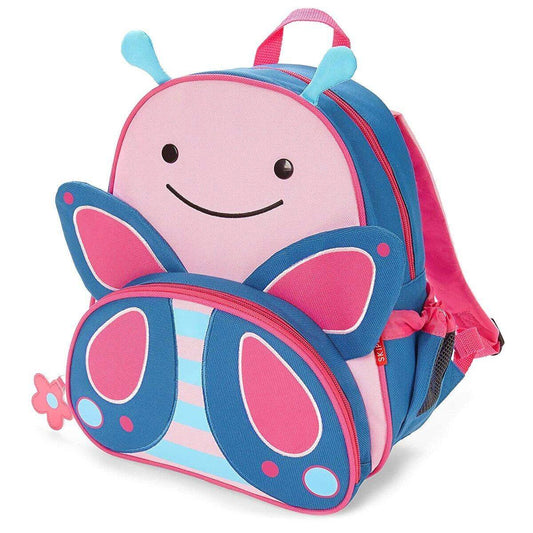 Skip Hop Zoo Kleinkind Rucksack Schmetterling Blossom mit Namensschild