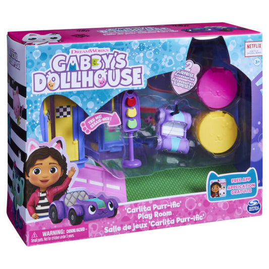 Spin Master Gabbys Dollhouse Deluxe Room, 1 Packung, 3-fach sortiert