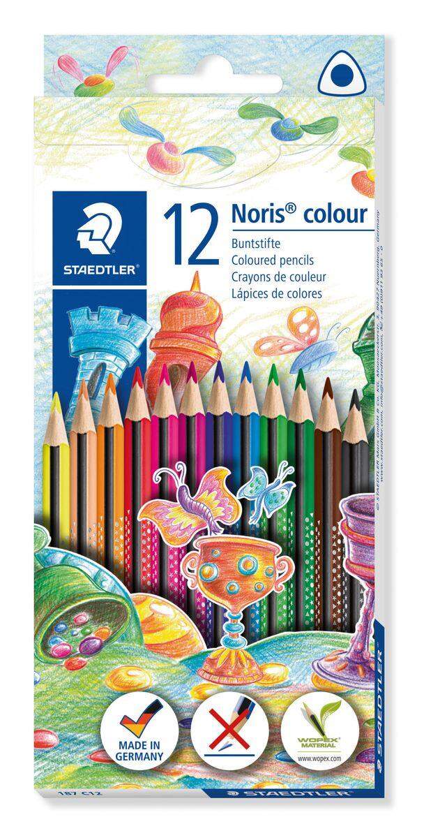 STAEDTLER® Buntstifte Noris® colour 187, 12 Stück 100% PEFC