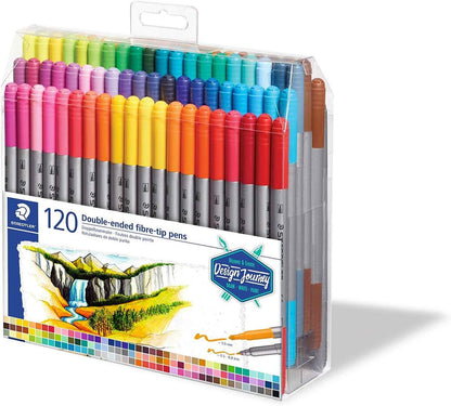 STAEDTLER® Doppelfasermaler, 120 Stück