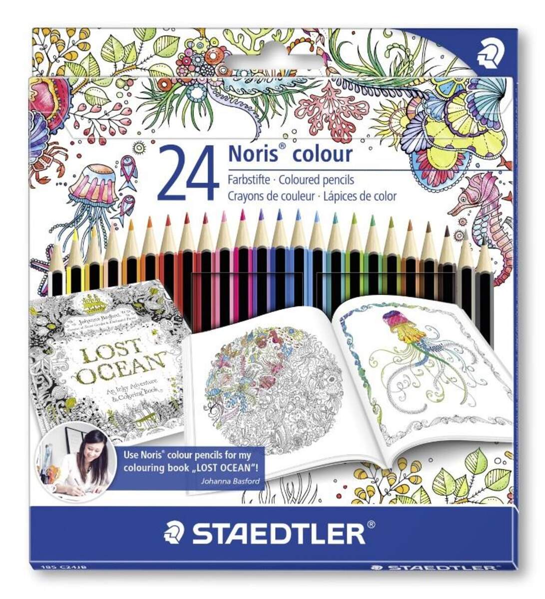 STAEDTLER® Buntstifte Noris® colour 24 100% PEFC