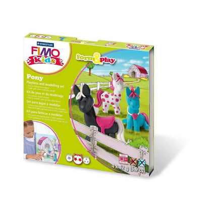 STAEDTLER® FIMO® kids Modelliermasse form&play Pony